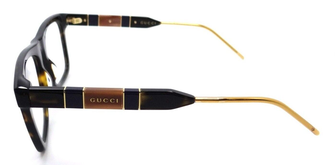 Gucci Eyeglasses Frames GG0604O 002 53-20-145 Havana Made in Japan-889652255484-classypw.com-3