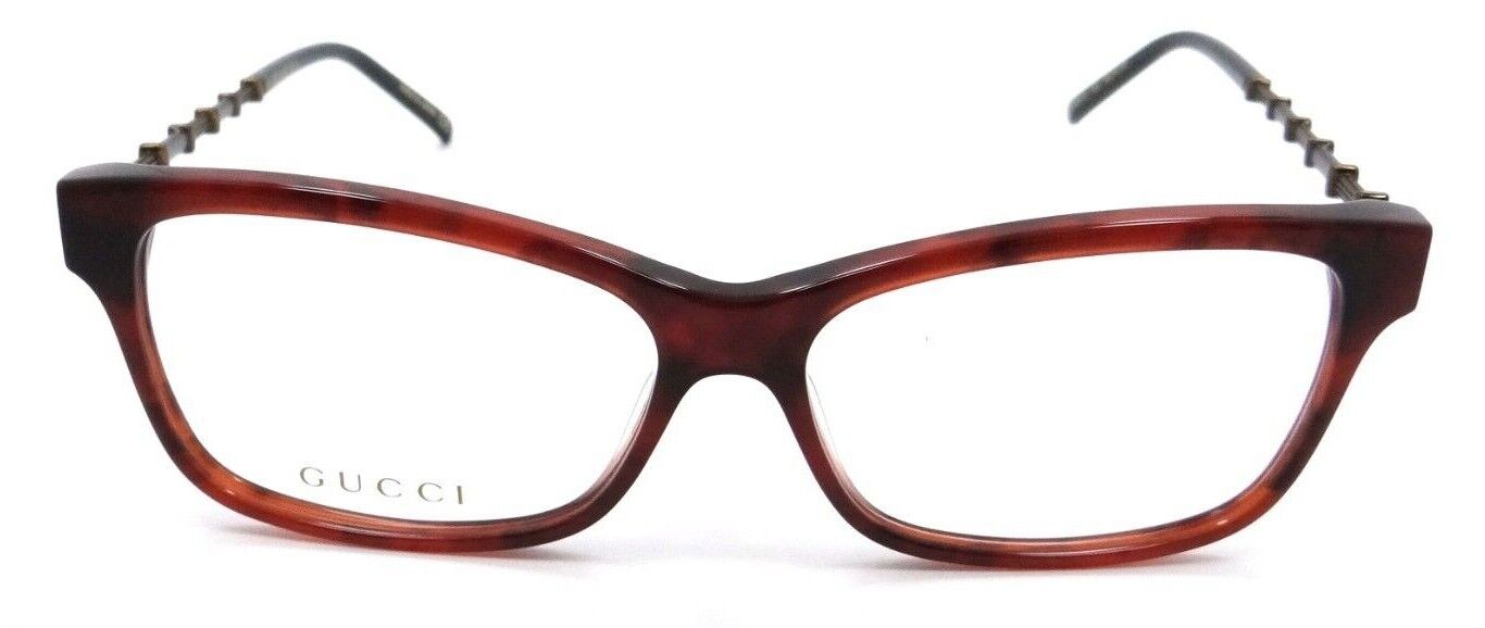 Gucci Eyeglasses Frames GG0657O 005 56-14-140 Havana / Gold Made in Japan-889652278261-classypw.com-2