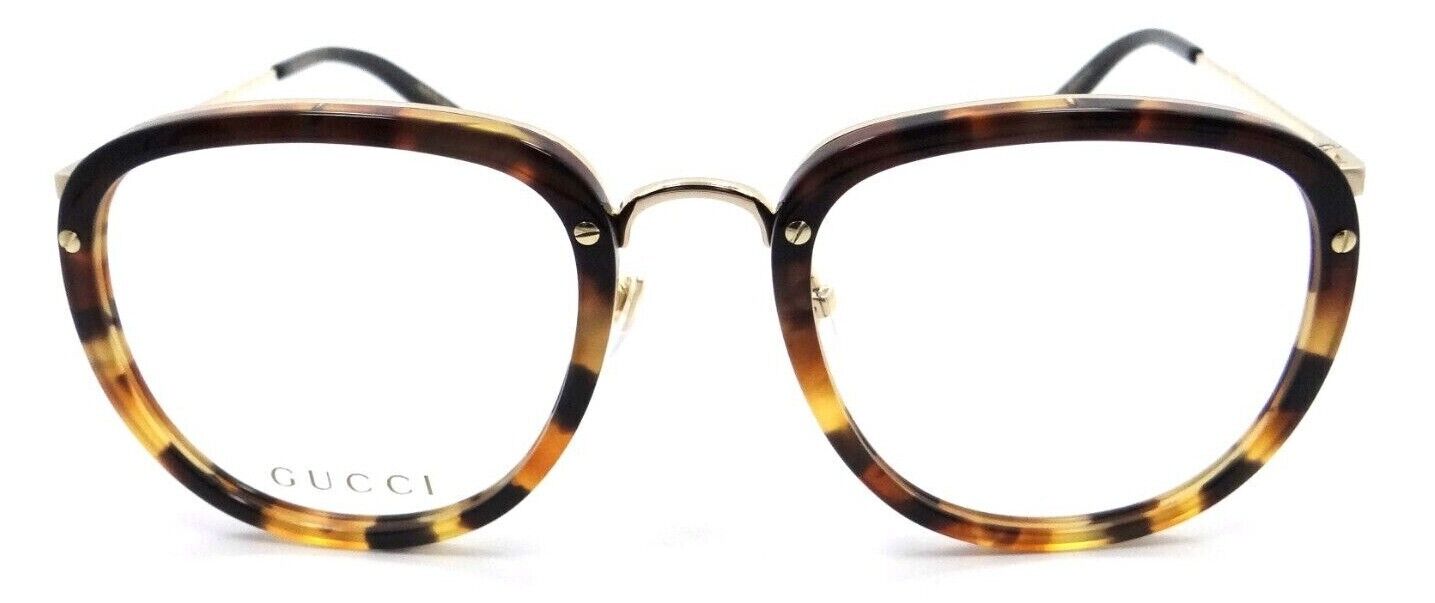 Gucci Eyeglasses Frames GG0675O 002 52-22-145 Havana / Gold Made in Japan-889652281278-classypw.com-2