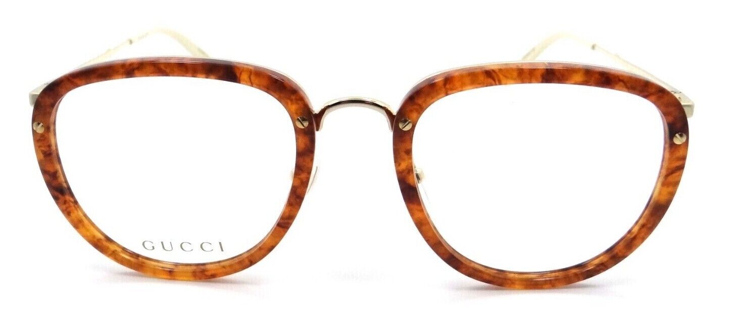 Gucci Eyeglasses Frames GG0675O 005 52-22-145 Havana / Gold Made in Japan-889652281384-classypw.com-2