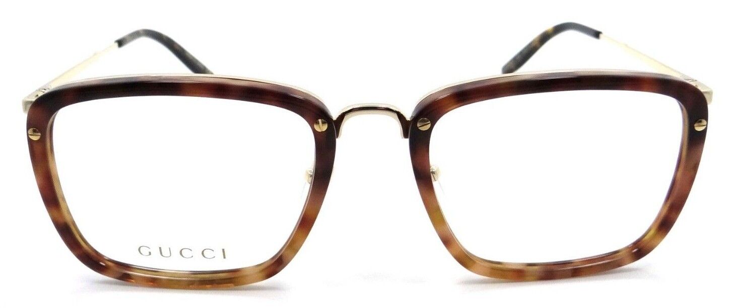 Gucci Eyeglasses Frames GG0676O 002 53-21-145 Havana / Gold Made in Japan-889652281513-classypw.com-2