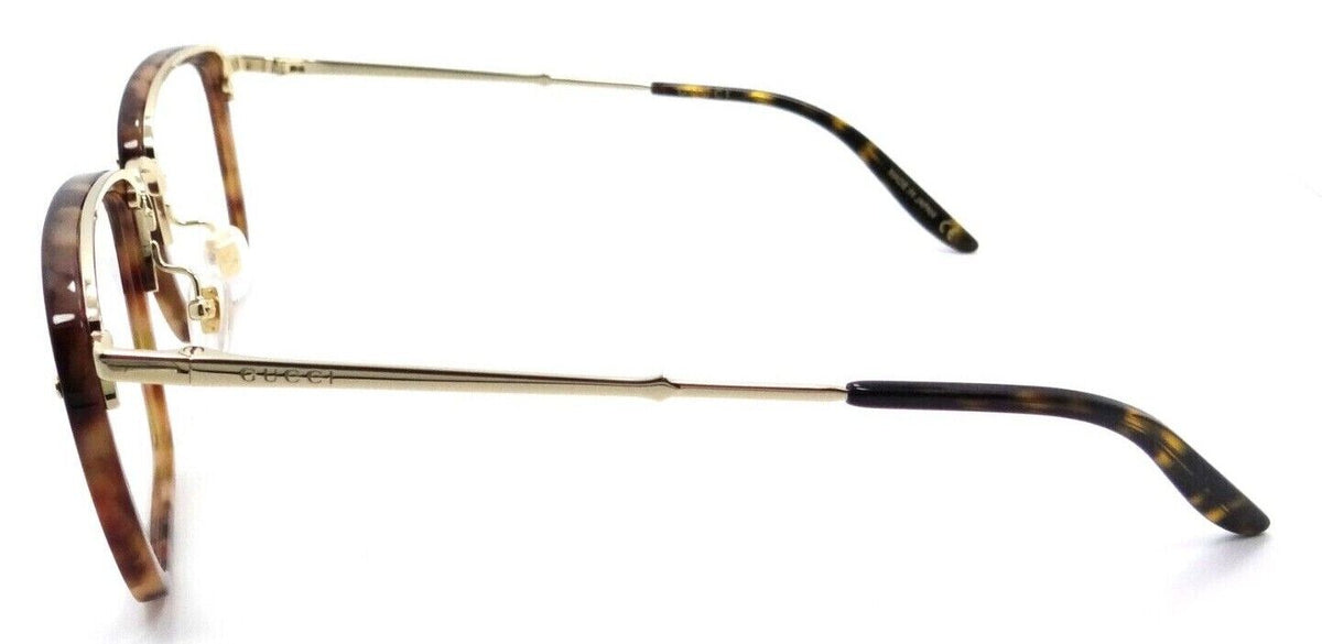 Gucci Eyeglasses Frames GG0676O 002 53-21-145 Havana / Gold Made in Japan-889652281513-classypw.com-3