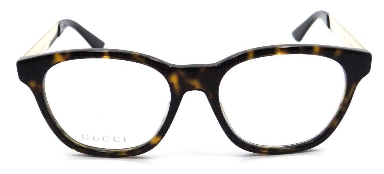 Gucci Eyeglasses Frames GG0690O 002 52-18-150 Havana / Gold Made in Italy-889652278957-classypw.com-2