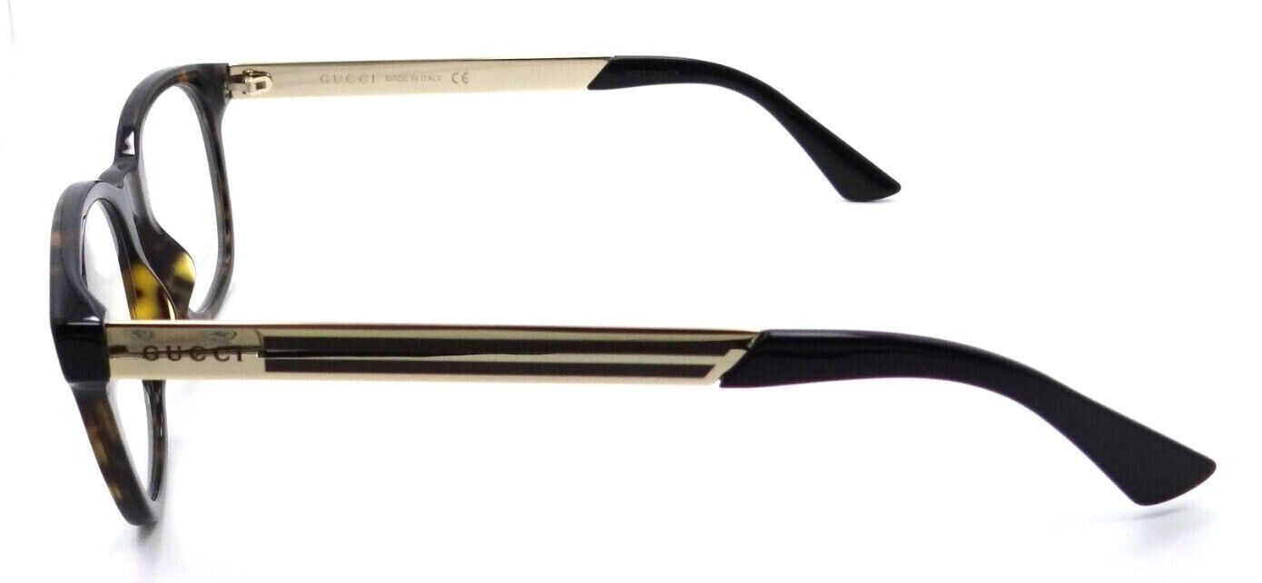 Gucci Eyeglasses Frames GG0690O 002 52-18-150 Havana / Gold Made in Italy-889652278957-classypw.com-3