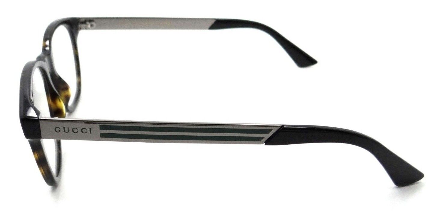 Gucci Eyeglasses Frames GG0690O 003 52-18-150 Havana / Ruthenium Made in Italy-889652279077-classypw.com-3