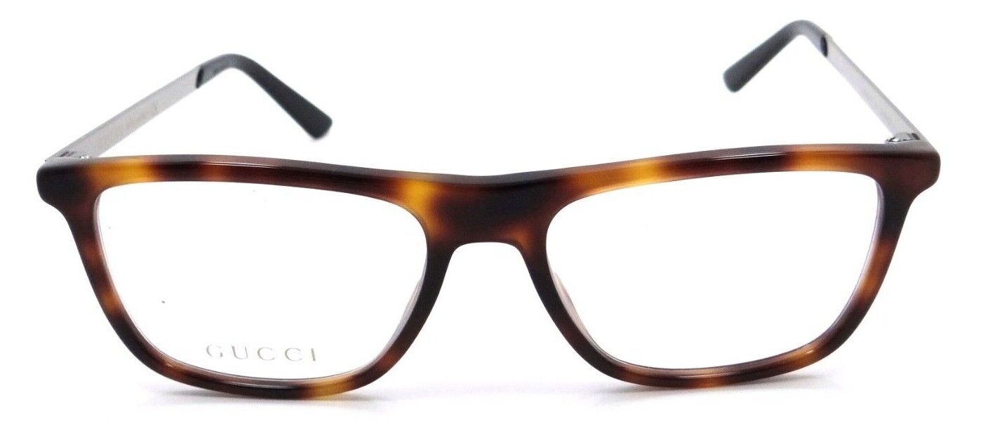 Gucci Eyeglasses Frames GG0691O 003 54-18-150 Havana / Ruthenium Made in Italy-889652277769-classypw.com-2