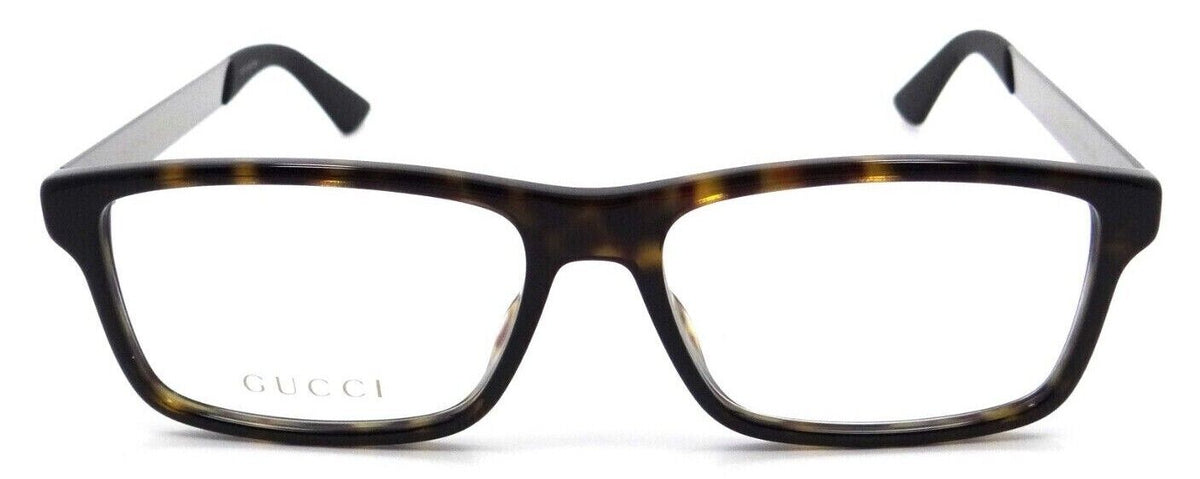 Gucci Eyeglasses Frames GG0692O 002 55-16-150 Havana / Green Made in Italy-889652277516-classypw.com-2