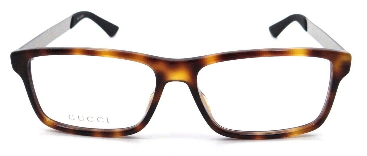 Gucci Eyeglasses Frames GG0692O 006 57-16-150 Havana / Red Made in Italy-889652277899-classypw.com-2