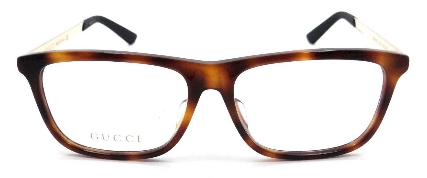 Gucci Eyeglasses Frames GG0696OA 003 55-15-150 Havana / Red Made in Italy-889652277646-classypw.com-2