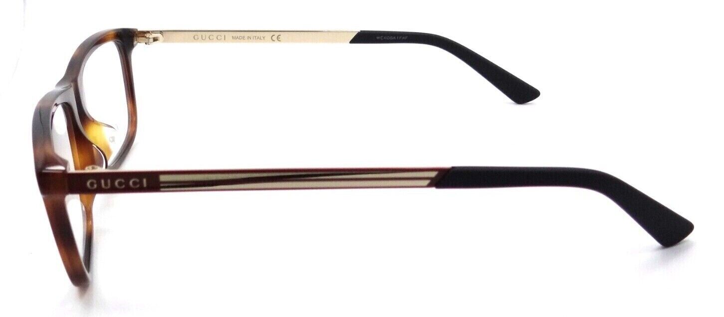 Gucci Eyeglasses Frames GG0696OA 003 55-15-150 Havana / Red Made in Italy-889652277646-classypw.com-3
