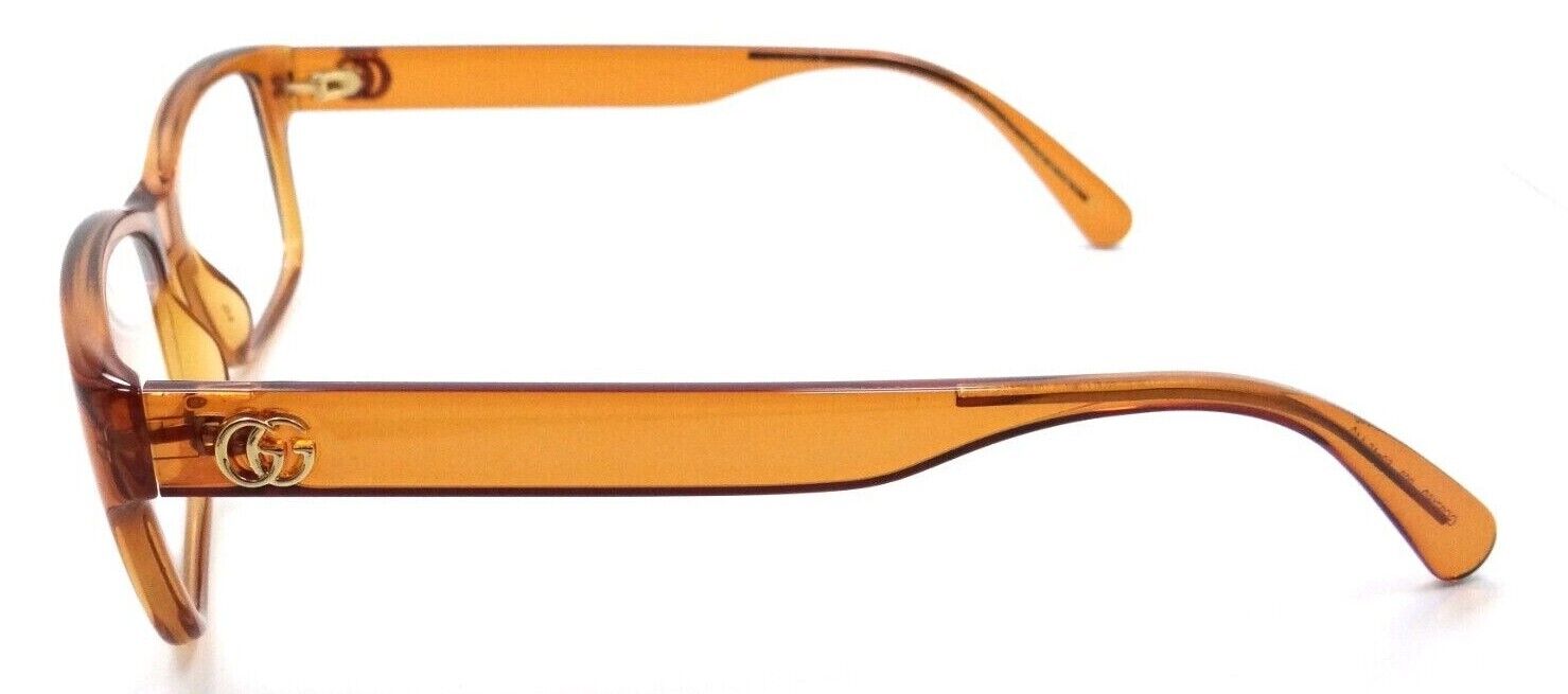 Gucci Eyeglasses Frames GG0716O 002 53-16-140 Orange Made in Italy-889652295688-classypw.com-3
