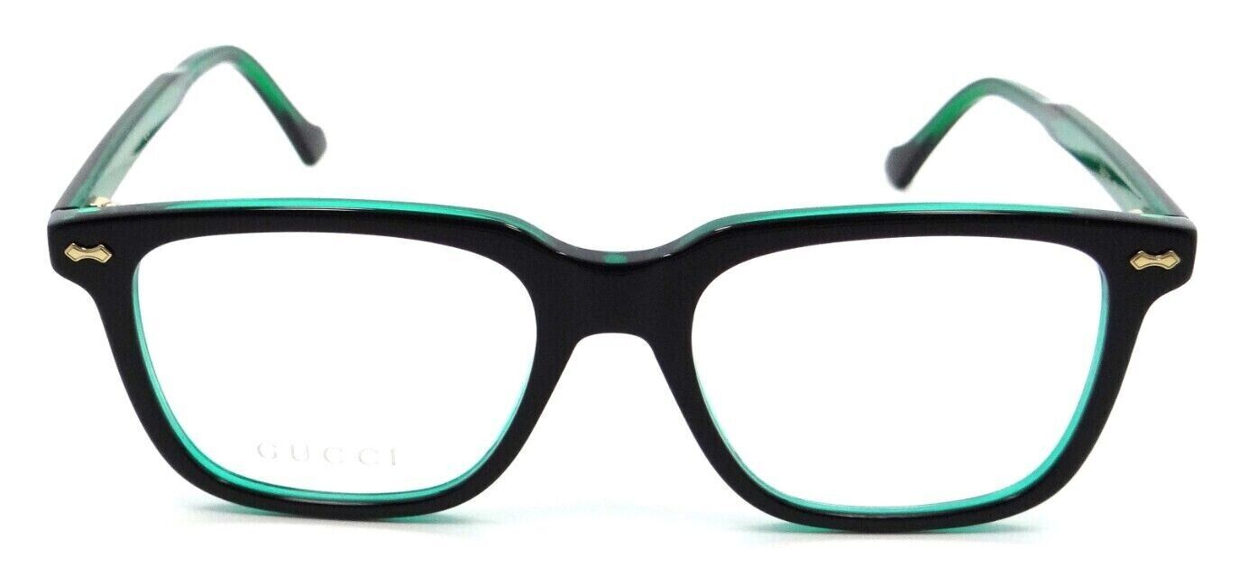 Gucci Eyeglasses Frames GG0737O 003 51-18-150 Black / Green Made in Italy-889652297095-classypw.com-2