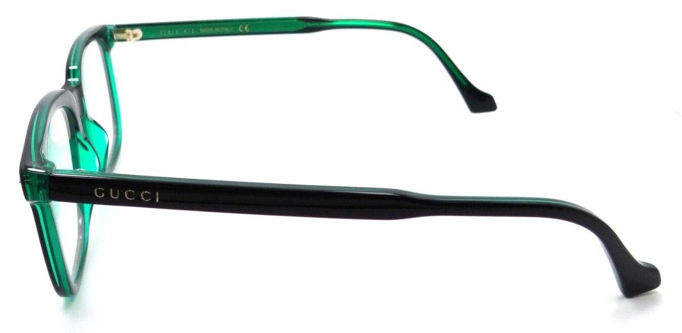 Gucci Eyeglasses Frames GG0737O 003 51-18-150 Black / Green Made in Italy-889652297095-classypw.com-3