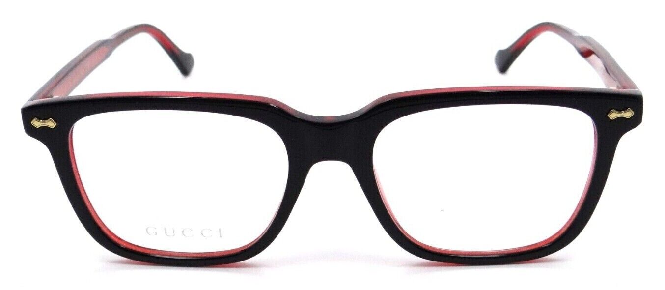 Gucci Eyeglasses Frames GG0737O 004 51-18-150 Black / Red Made in Italy-889652297132-classypw.com-1