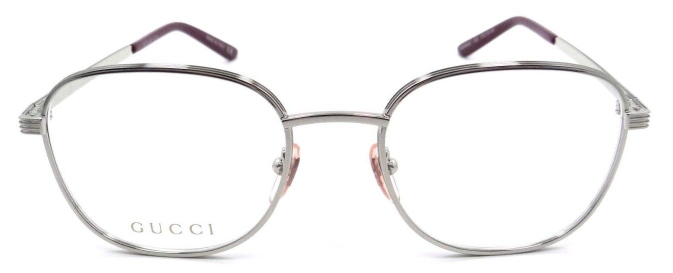 Gucci Eyeglasses Frames GG0805O 002 51-19-145 Silver Made in Italy-889652309965-classypw.com-2