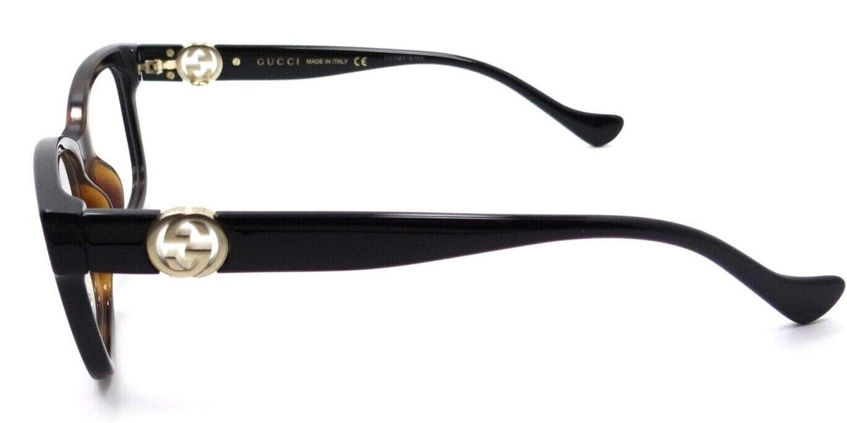 Gucci Eyeglasses Frames GG1025O 002 51-18-140 Havana / Black Made in Italy-889652357119-classypw.com-3
