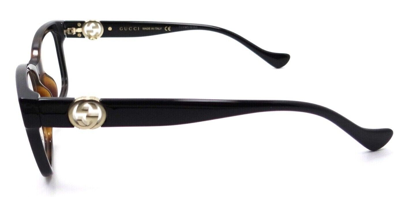 Gucci Eyeglasses Frames GG1025O 002 51-18-140 Havana / Black Made in Italy-889652357119-classypw.com-3