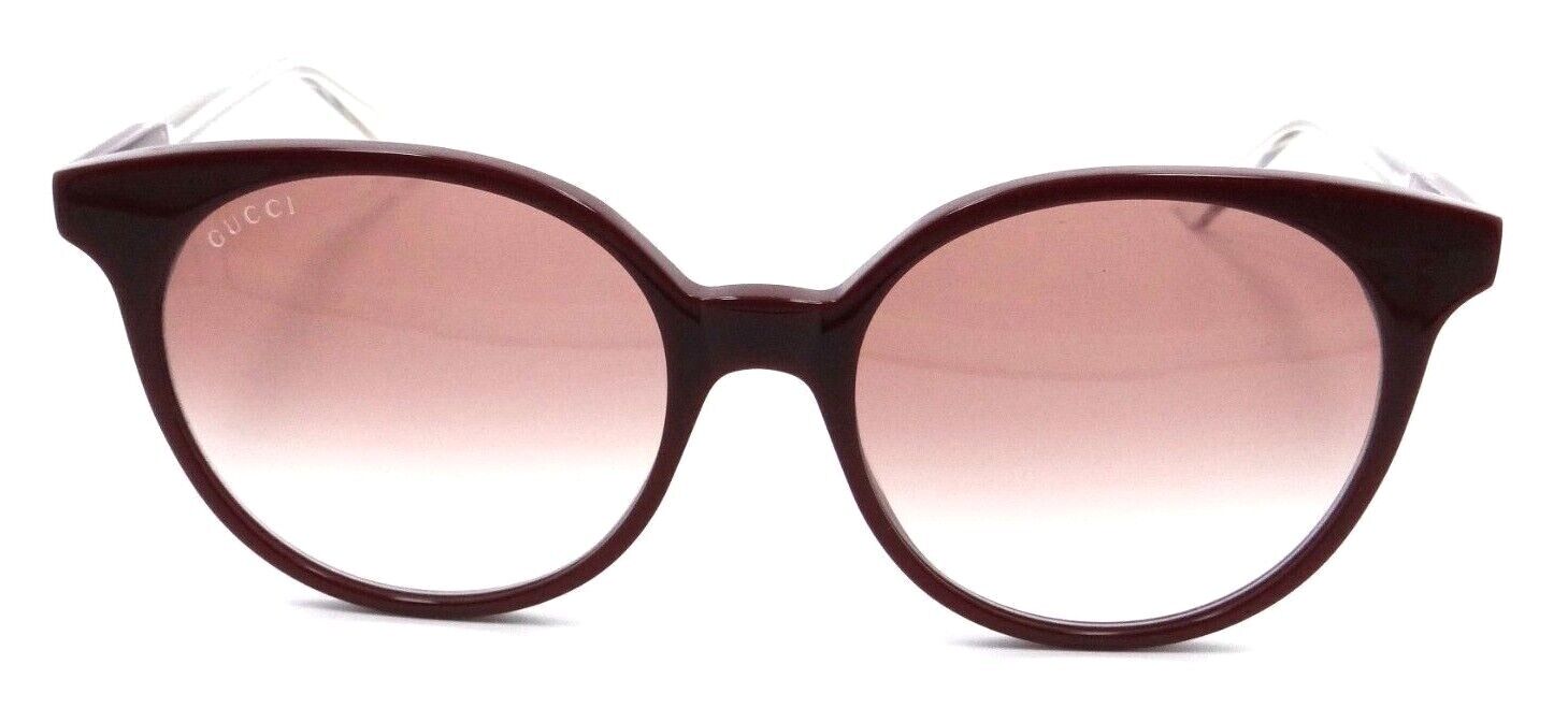 Gucci Sunglasses GG0488S 003 54-18-145 Burgundy / Brown Gradient Made in Italy-889652235066-classypw.com-2