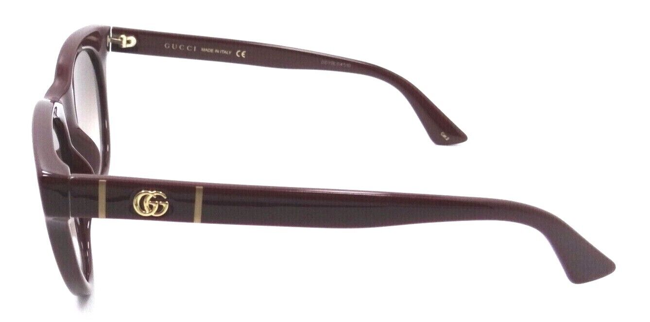 Gucci Sunglasses GG0763S 003 53-19-145 Burgundy / Red Gradient Made in Italy-889652295411-classypw.com-3