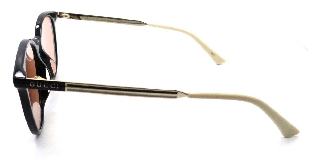 Gucci Sunglasses GG0830SK 002 54-19-145 Black - Gold / Orange Made in Italy-889652310572-classypw.com-3