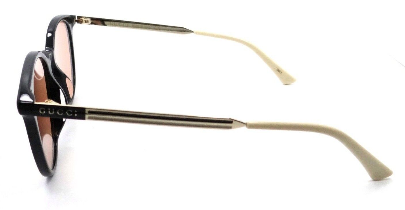 Gucci Sunglasses GG0830SK 002 54-19-145 Black - Gold / Orange Made in Italy-889652310572-classypw.com-3