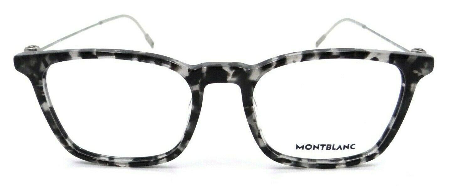 Montblanc Eyeglasses Frames MB0005O 003 52-19-145 Grey Havana / Ruthenium-889652209234-classypw.com-2