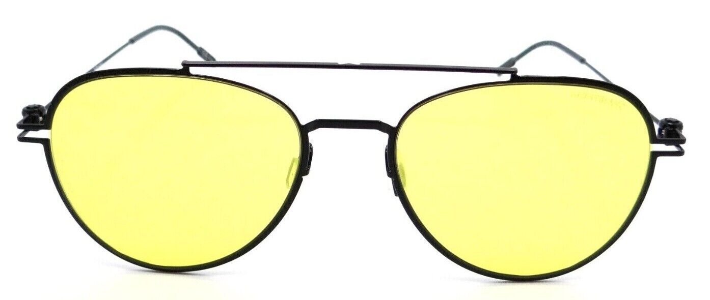 Montblanc Sunglasses MB0001S 009 56-19-150 Black / Yellow Made in Italy-889652228563-classypw.com-1