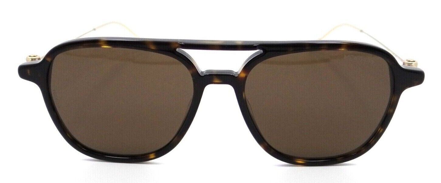 Montblanc Sunglasses MB0003S 002 53-17-145 Havana - Gold / Brown Made in Italy-889652208824-classypw.com-2