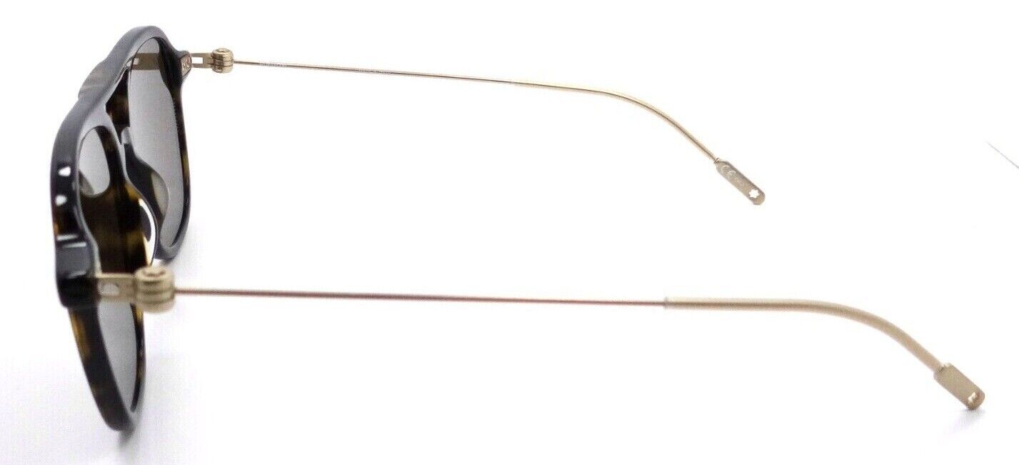 Montblanc Sunglasses MB0003S 002 53-17-145 Havana - Gold / Brown Made in Italy-889652208824-classypw.com-3