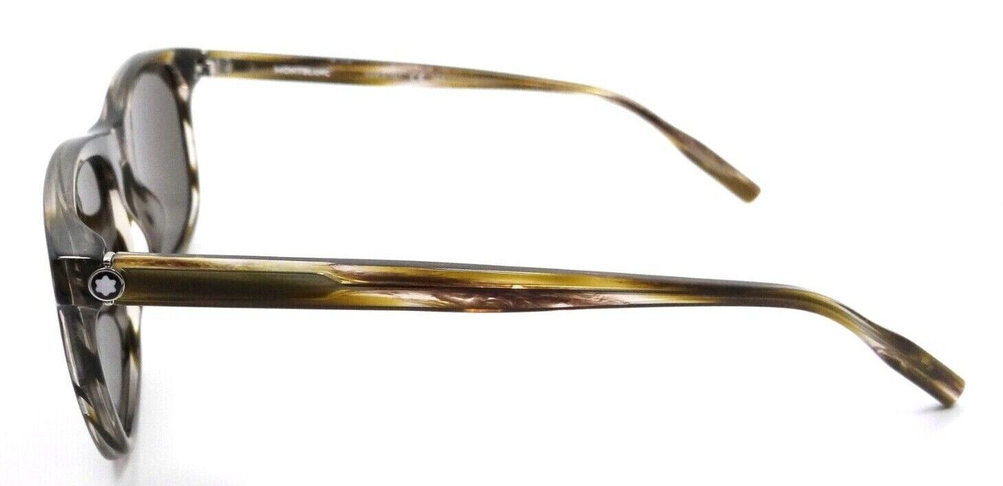 Montblanc Sunglasses MB0013S 002 56-18-150 Havana / Brown Made in Italy-889652209562-classypw.com-3