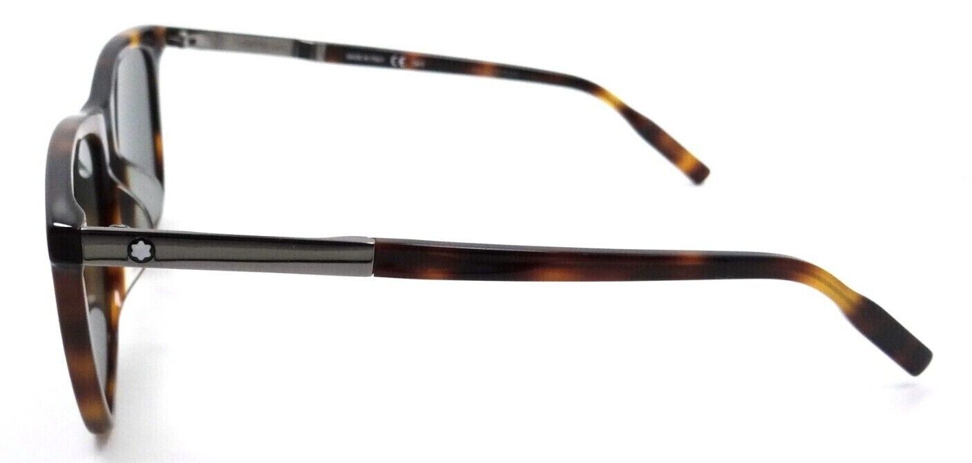 Montblanc Sunglasses MB0017SA 003 56-17-150 Havana-Ruthenium/Green Made in Italy-889652211374-classypw.com-3