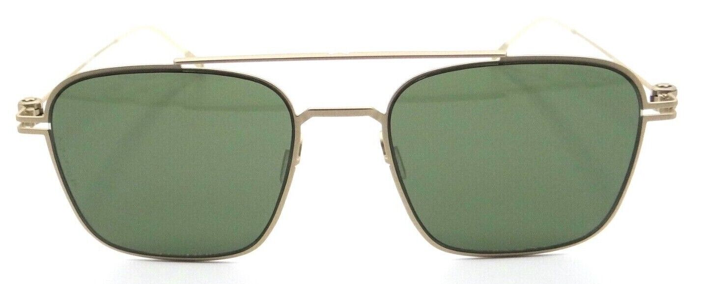 Montblanc Sunglasses MB0050S 003 52-19-145 Gold / Green Made in Italy-889652250557-classypw.com-1