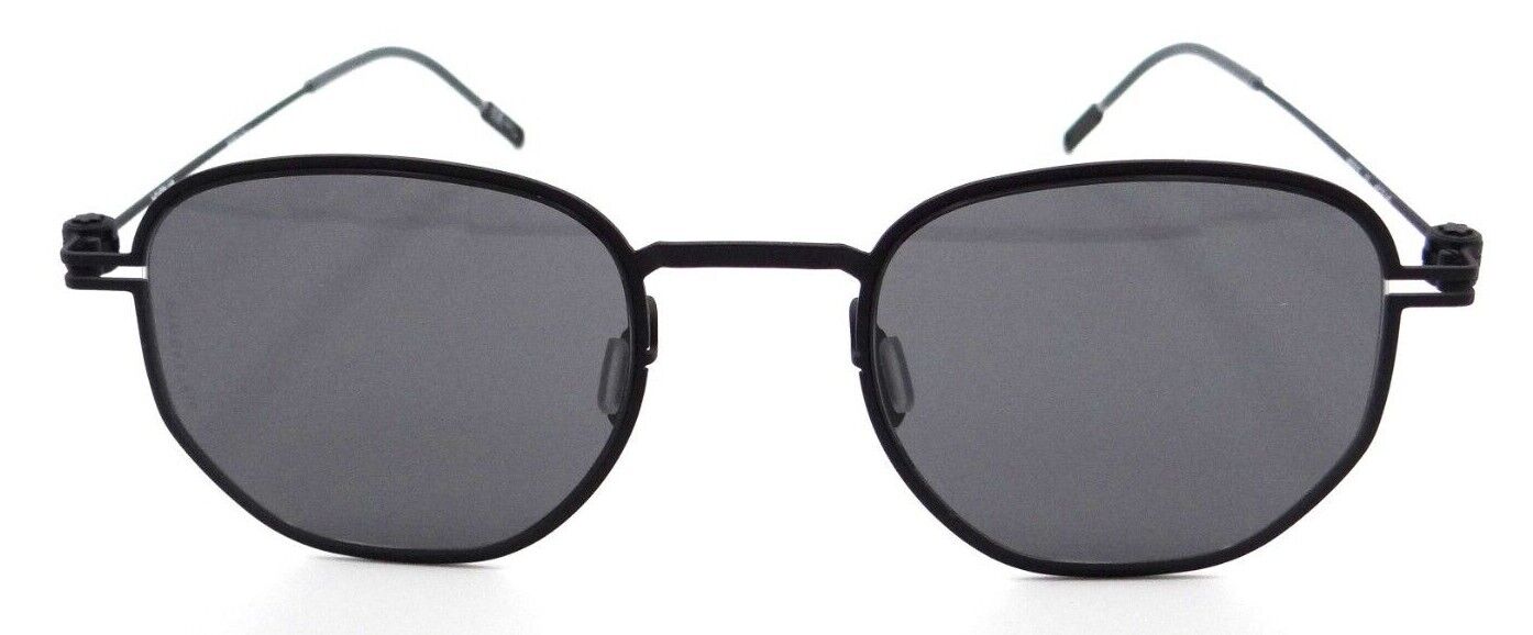 Montblanc Sunglasses MB0081S 001 48-22-145 Black / Grey Made in Italy-889652279312-classypw.com-1