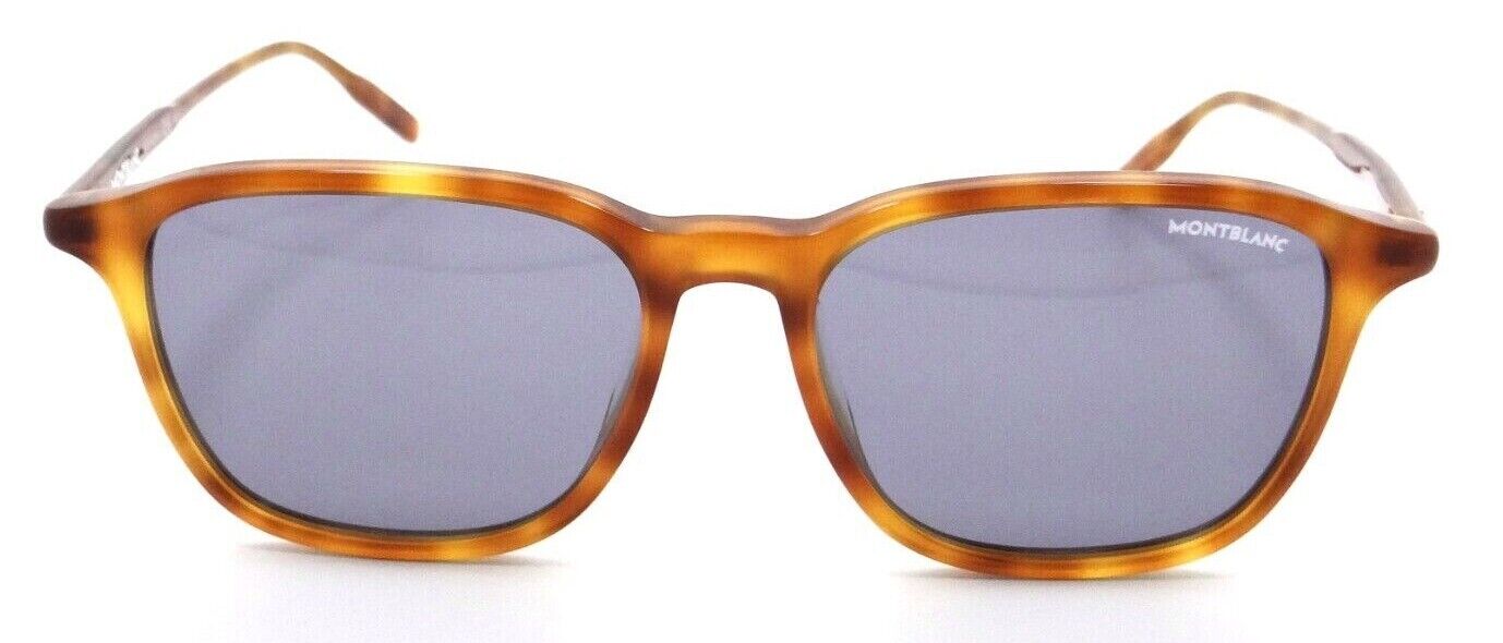 Montblanc Sunglasses MB0082SA 003 55-17-150 Havana / Grey Made in Italy-889652279831-classypw.com-2