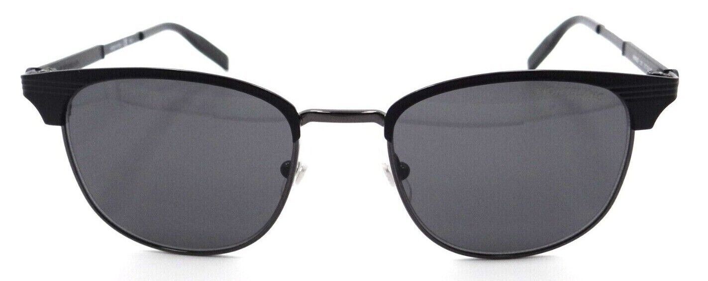 Montblanc Sunglasses MB0092S 001 51-19-145 Black / Grey Made in Italy-889652279435-classypw.com-1