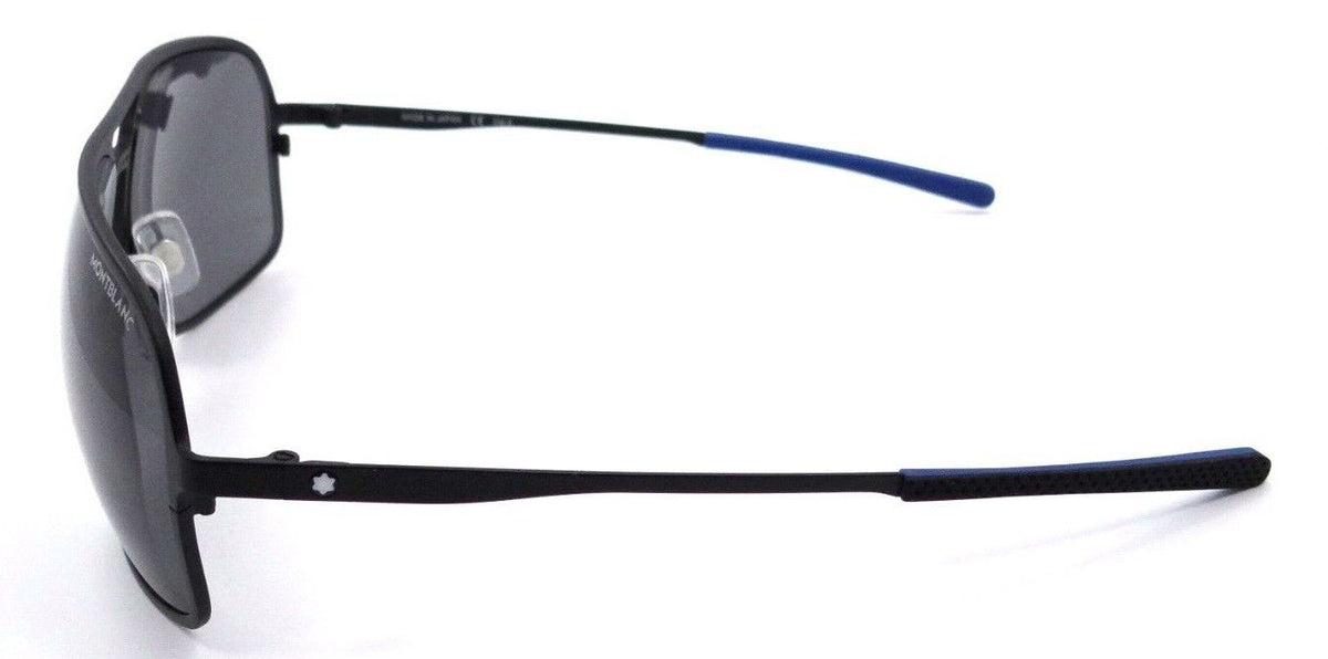 Montblanc Sunglasses MB0104S 001 62-15-125 Black / Grey Made in Japan-889652280257-classypw.com-3