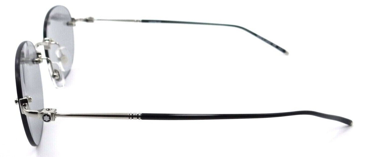 Montblanc Sunglasses MB0126S 007 54-21-145 Silver / Grey Made in Japan-889652309637-classypw.com-3