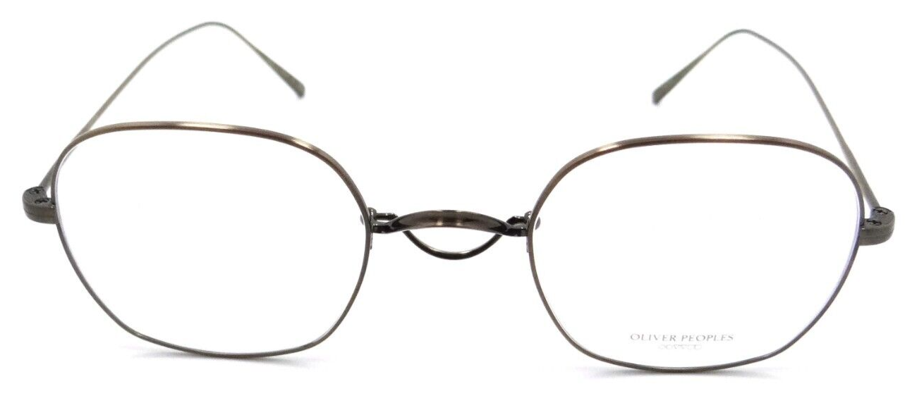 Oliver Peoples Eyeglasses Frames OV 1270T 5300 47-23-150 Carles Antique Gold-827934439092-classypw.com-1