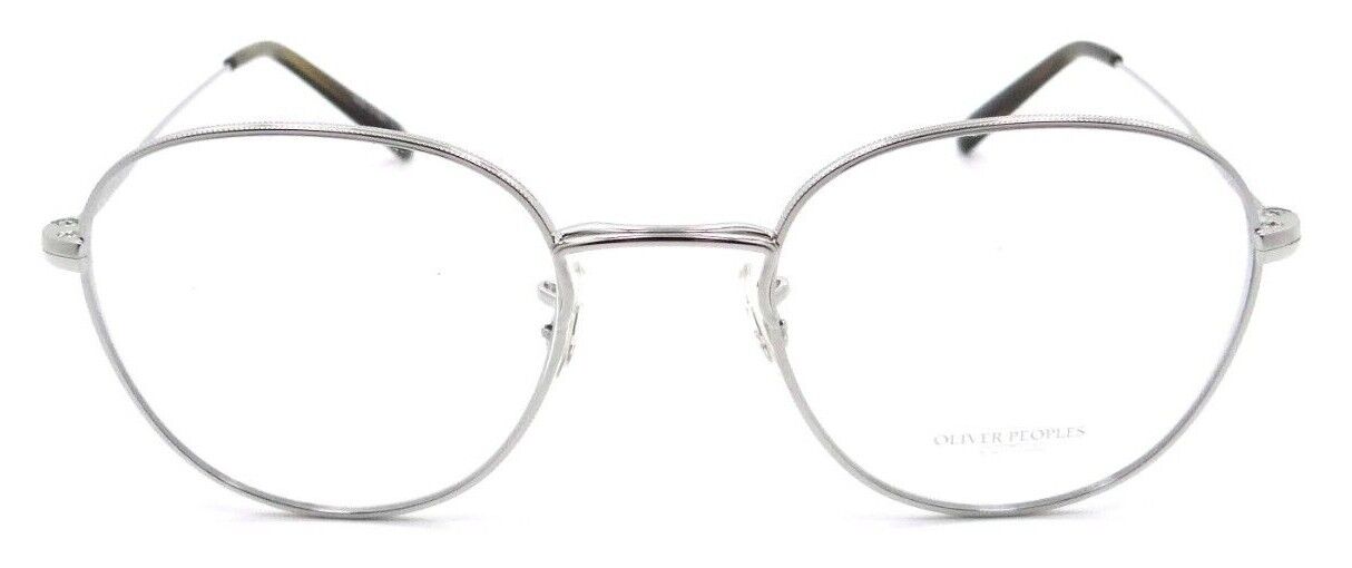 Oliver Peoples Eyeglasses Frames OV 1281 5036 48-20-145 Piercy Silver Italy-827934452824-classypw.com-1