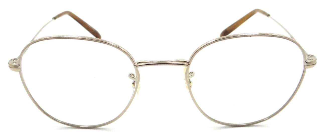 Oliver Peoples Eyeglasses Frames OV 1281 5145 48-20-145 Piercy Gold Italy-827934452817-classypw.com-1