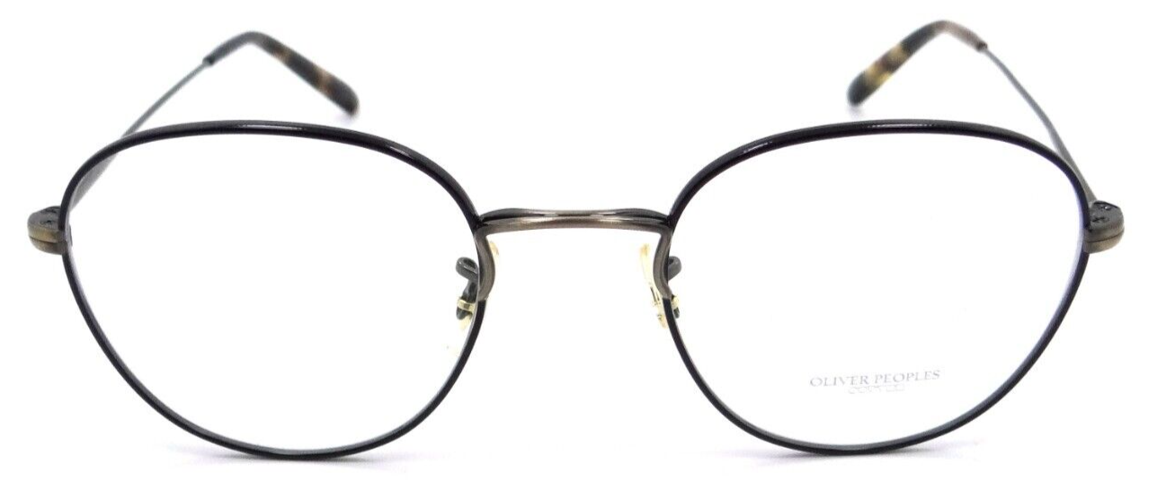 Oliver Peoples Eyeglasses Frames OV 1281 5317 48-20-145 Piercy Ant Gold / Black-827934469433-classypw.com-1