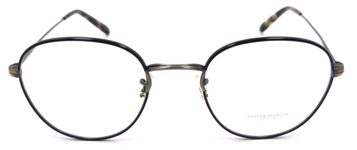 Oliver Peoples Eyeglasses Frames OV 1281 5317 48-20-145 Piercy Ant Gold / Black-827934469433-classypw.com-2