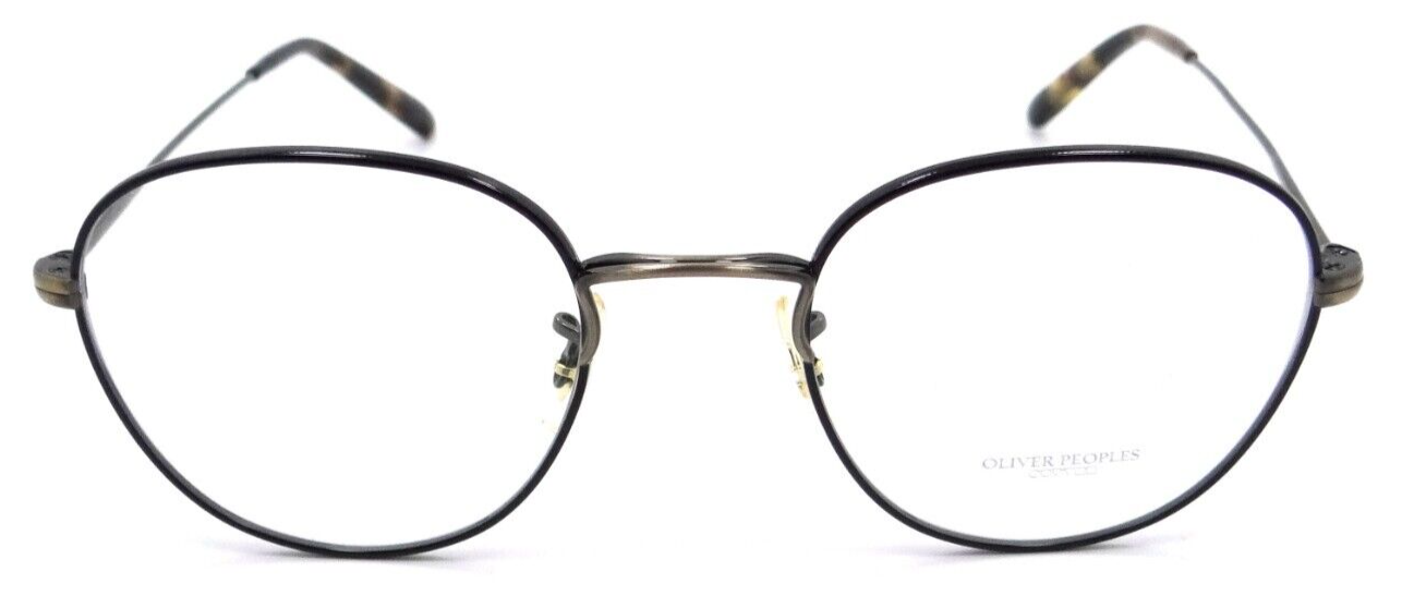 Oliver Peoples Eyeglasses Frames OV 1281 5317 48-20-145 Piercy Ant Gold / Black-827934469433-classypw.com-2