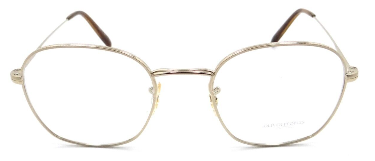 Oliver Peoples Eyeglasses Frames OV 1284 5145 48-20-145 Allinger Gold Italy-827934452770-classypw.com-2