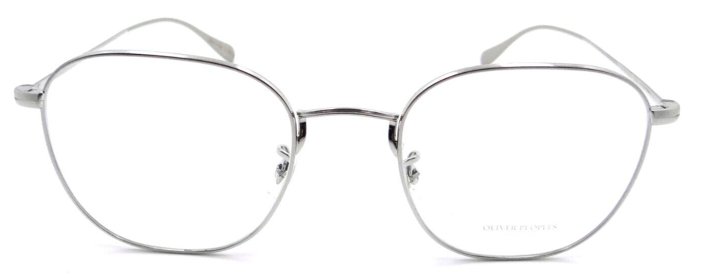 Oliver Peoples Eyeglasses Frames OV 1305 5254 49-20-145 Clyne Brushed Silver-827934470286-classypw.com-2
