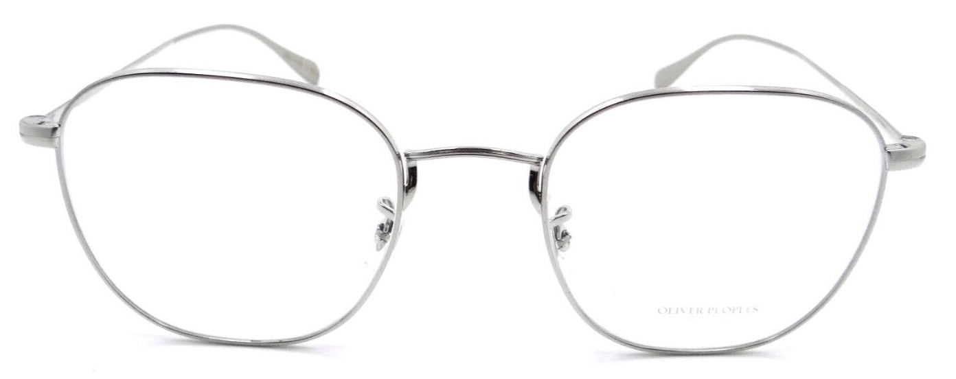 Oliver Peoples Eyeglasses Frames OV 1305 5254 49-20-145 Clyne Brushed Silver-827934470286-classypw.com-1