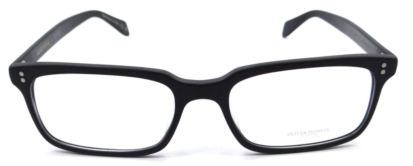Oliver Peoples Eyeglasses Frames OV 5102A 1031 53-17-145 Denison-J Matte Black-827934331761-classypw.com-1