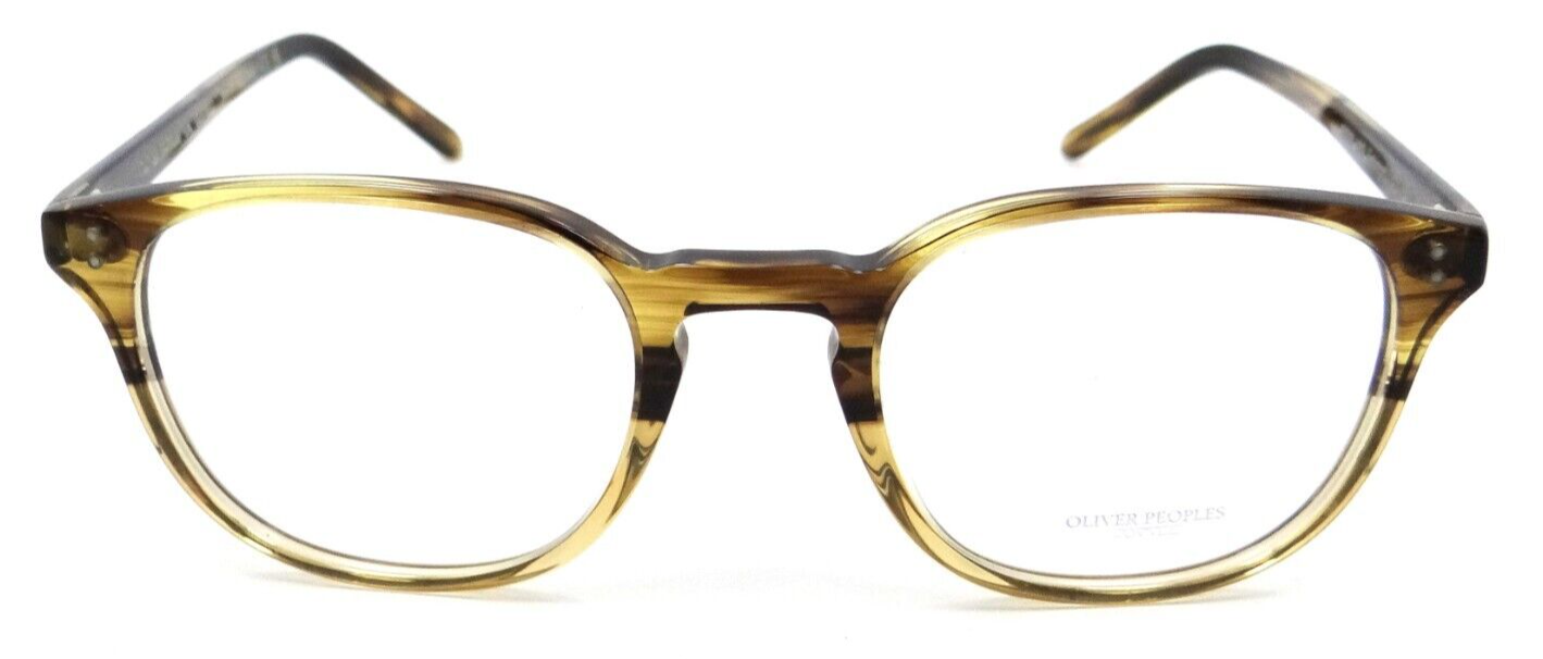 Oliver Peoples Eyeglasses Frames OV 5219 1703 49-21-145 Fairmont Canarywood Grad-827934470743-classypw.com-2