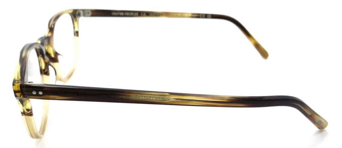 Oliver Peoples Eyeglasses Frames OV 5219 1703 49-21-145 Fairmont Canarywood Grad-827934470743-classypw.com-3
