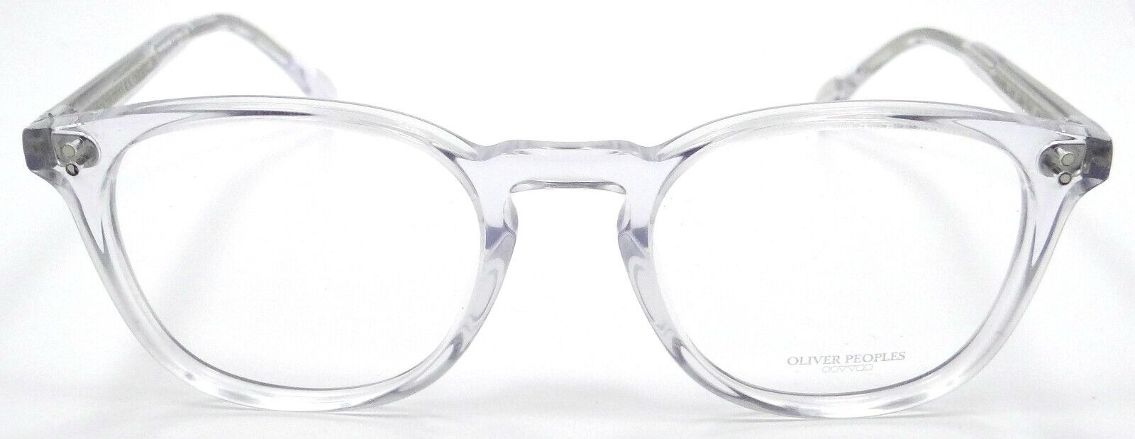 Oliver Peoples Eyeglasses Frames OV 5298U 1101 49-20-145 Finley Esq Crystal-827934468740-classypw.com-2